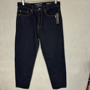 Banana Republic Jeans Mens 31x32 Blue Heritage Straight‎ Leg Dark Wash Denim NEW